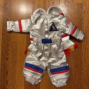 Pottery Barn Kids Silver Astronaut Costume